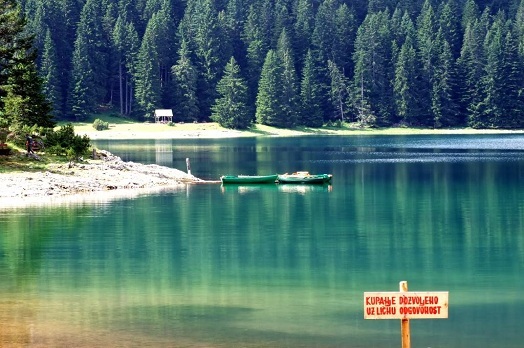 Черное озеро и Дурмиторский лес