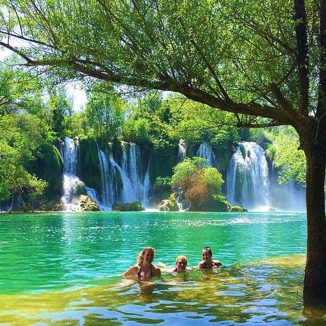Босния и Герцеговина, водопады Кравице
