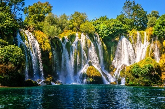 Водопады Кравице, Босния