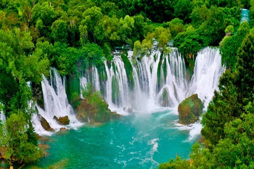 Водопады Кравице, Босния